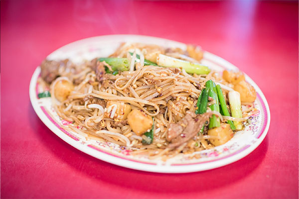 Photo of a noodle dish from The King and I